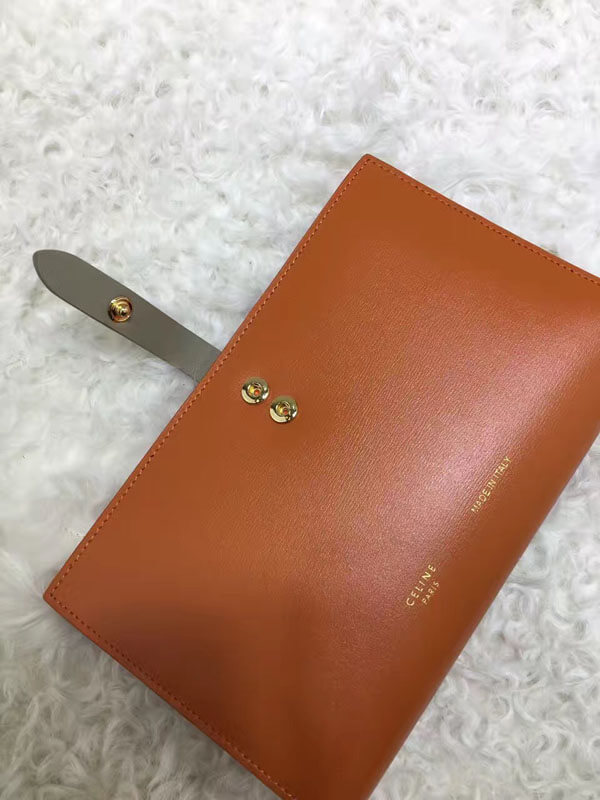 2017最新作大人気！セリーヌ コピー 財布 ストラップ長財布 17SS新色タン